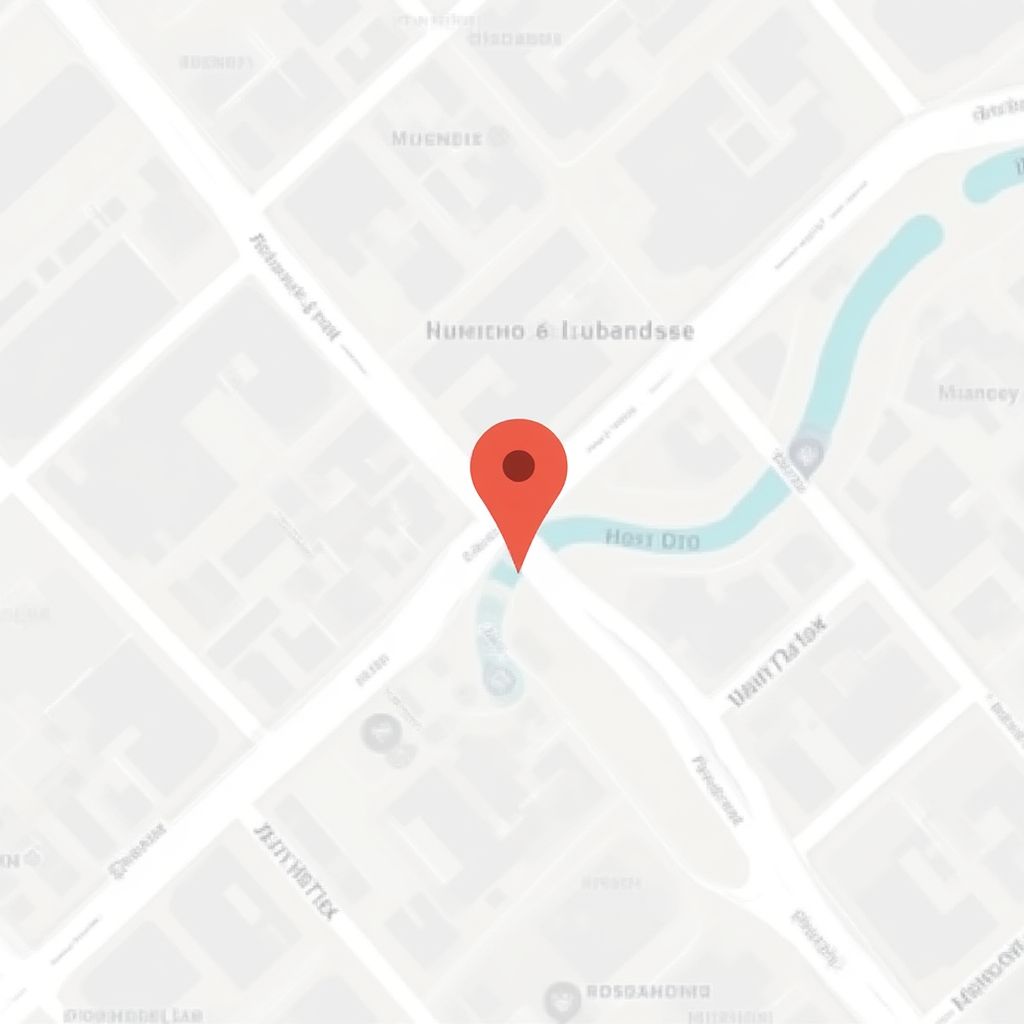 Karte mit Standort von Renovita München