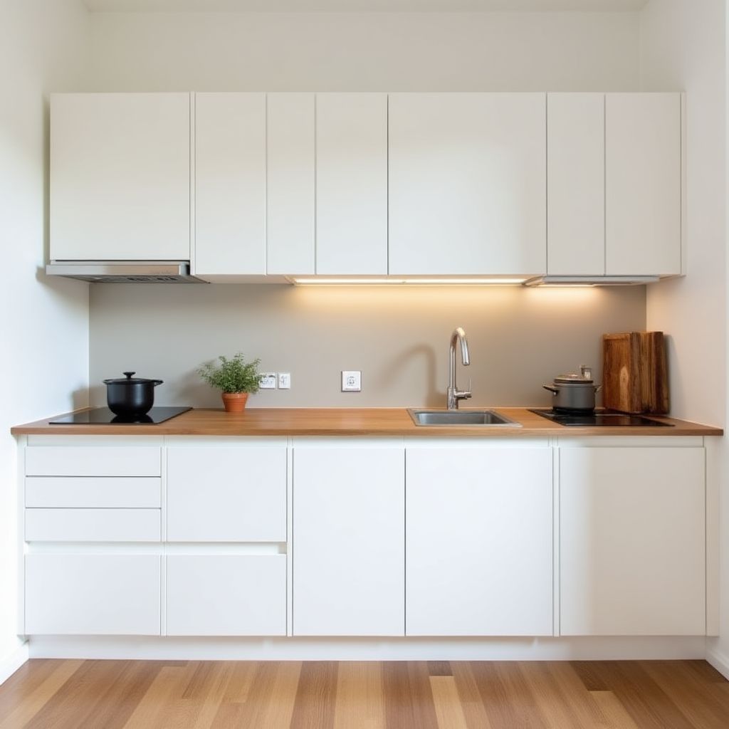 Modern renovierte Küche