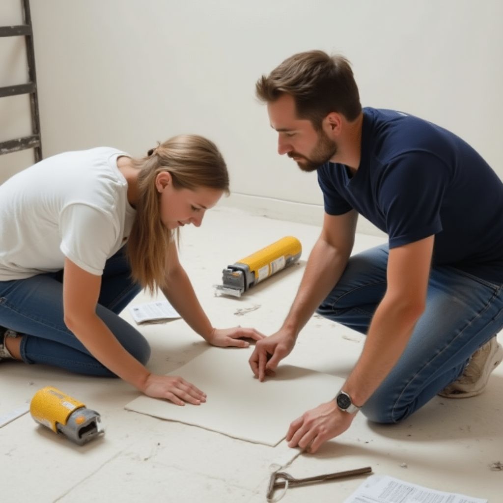 Workshop zu Fliesenarbeiten
